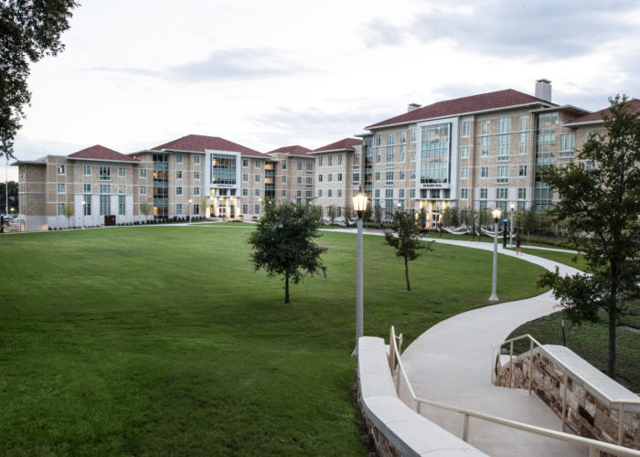 Exterior of Richards & Arnold Halls