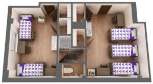 Waits Suite / Triple with Shared Amenities
