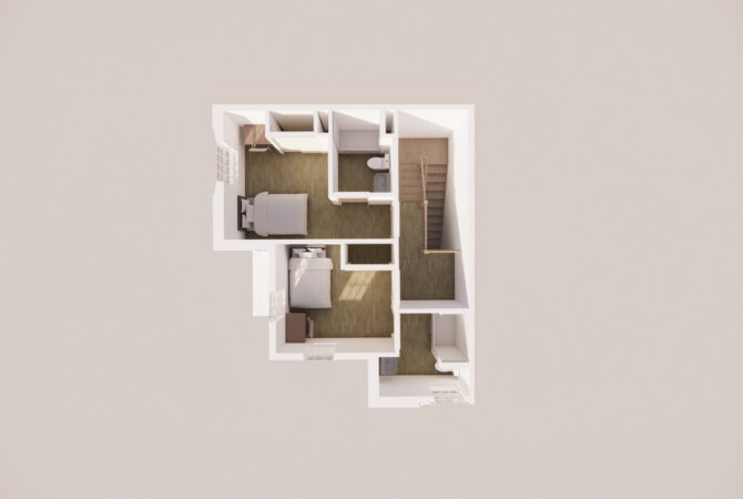 Townhouse 2B 2B Level 3